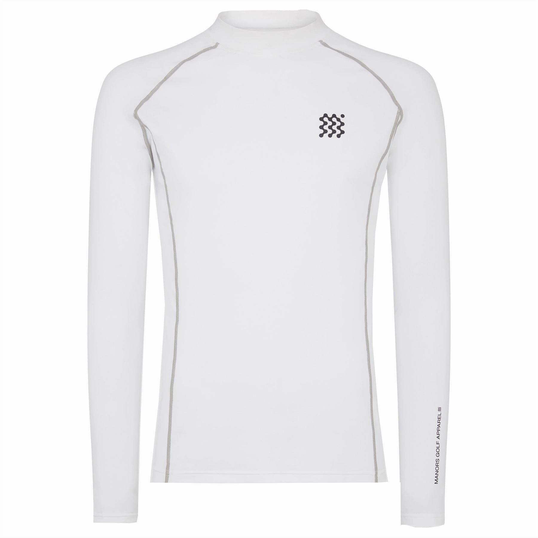 LS Performance Base Layer White Manors Men's Classic Apparel