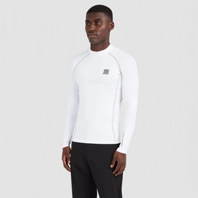 LS Performance Base Layer White Manors mens classic apparel