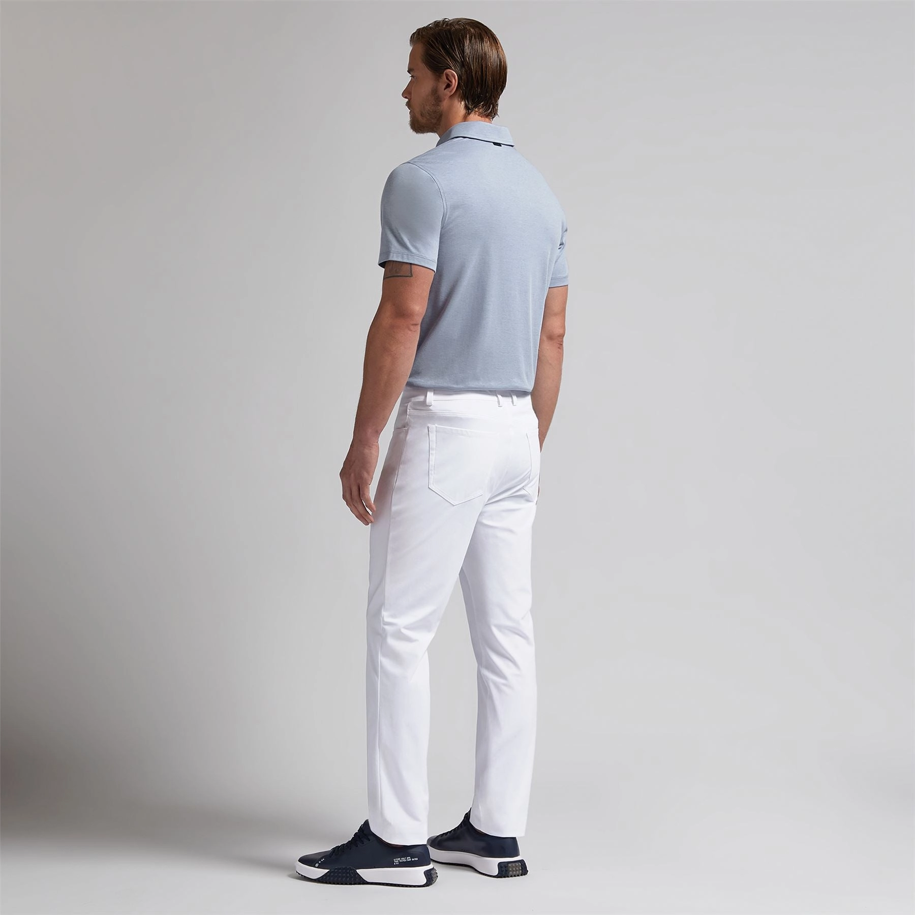 Luxe Cotton Interlock Polo Twilight G/Fore Men's Fashion