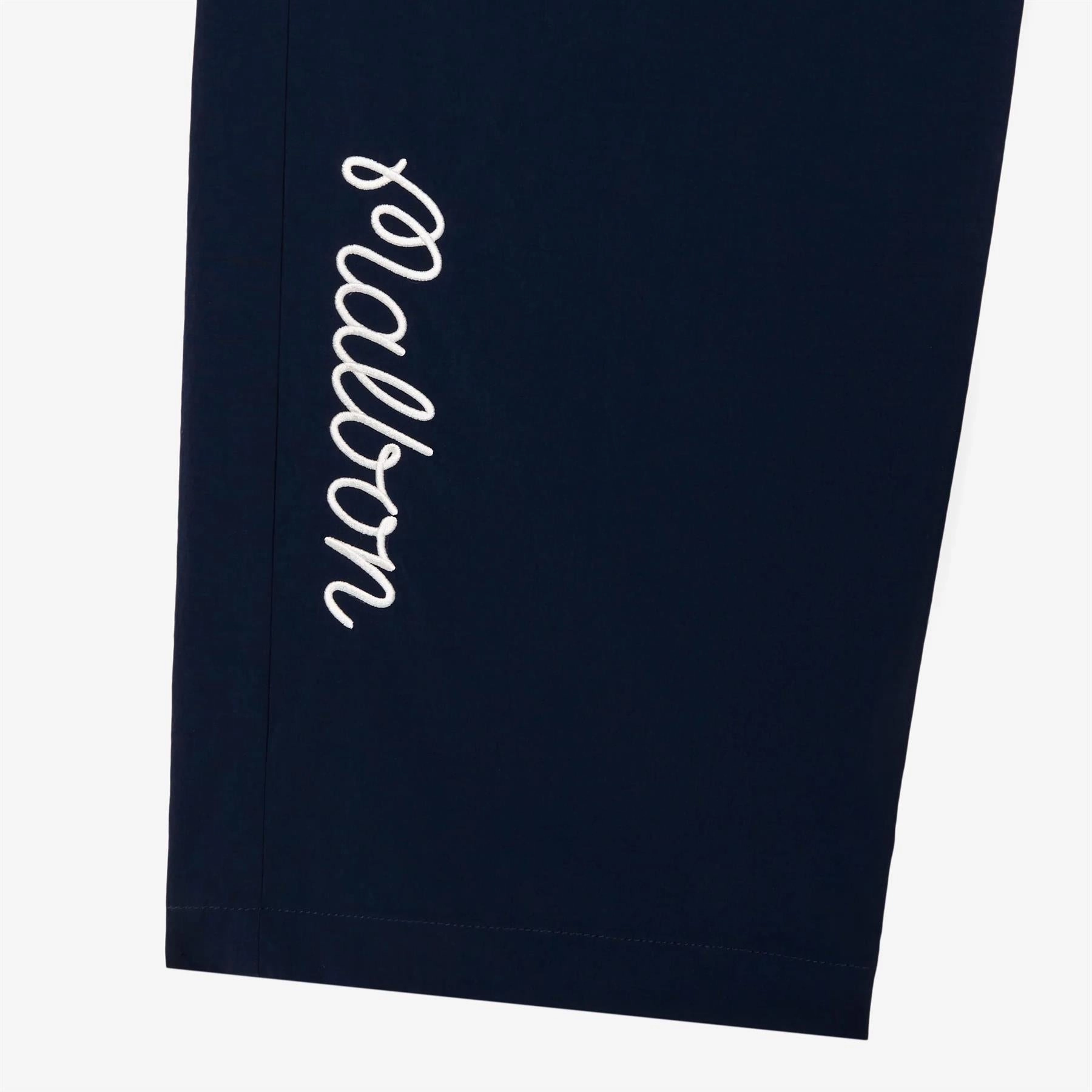 Magnolia Pleated Trousers Navy Malbon Men's Golf Lifestyle Wear