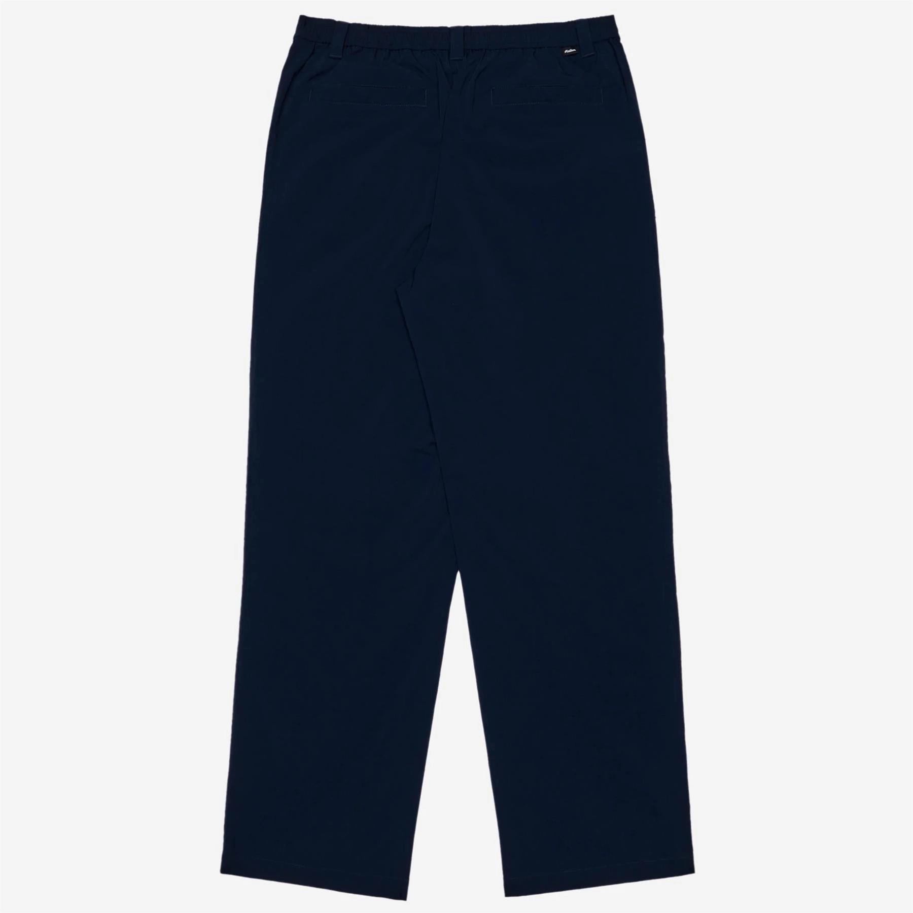 Magnolia Pleated Trousers Navy Malbon Men's Golf Lifestyle Wear