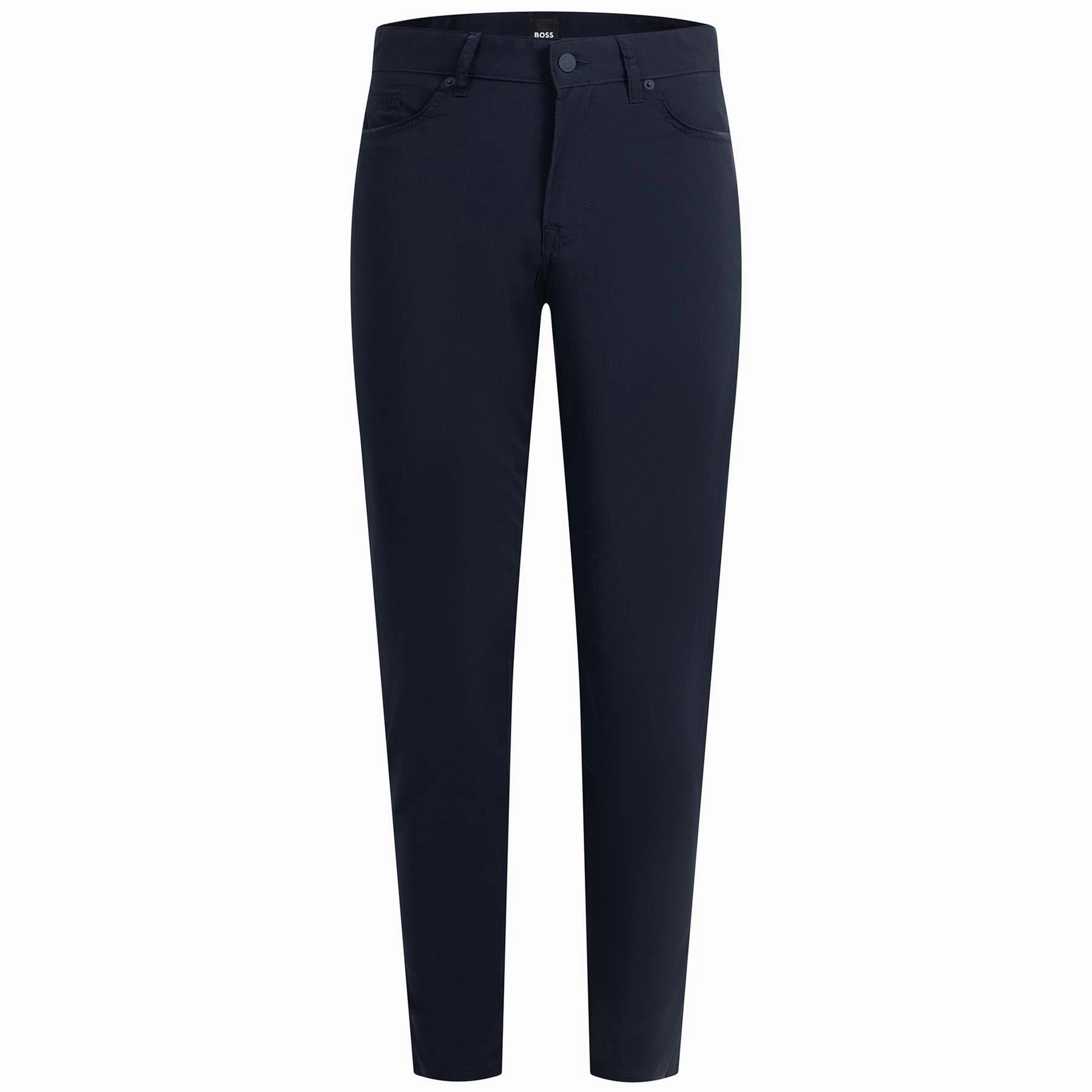 Maine 5 Trousers Dark Blue Boss men's fashion and office attire
