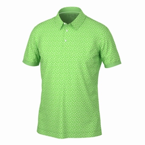 Manuel VENTIL8  Polo Fresh Green/White Galvin Green men's golf outerwear