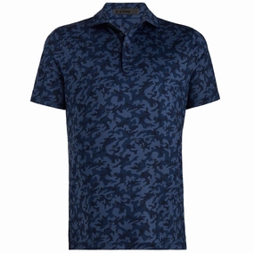 Mapped Icon Camo Tech Jersey Polo Twilight Navy G/Fore men's golf fashion
