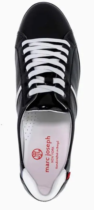 Marc Joseph Albany Golf Shoe - Black & White Patent women's classic golf shoes