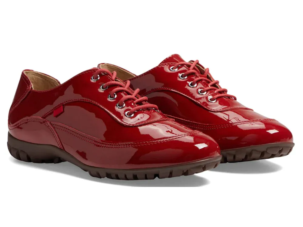 Marc Joseph Hampton Golf Shoe - Red Patent women's classic golf shoes