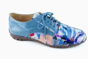 Marc Joseph Pacific Golf Shoe - Twilight-Art Croco women's classic golf shoes