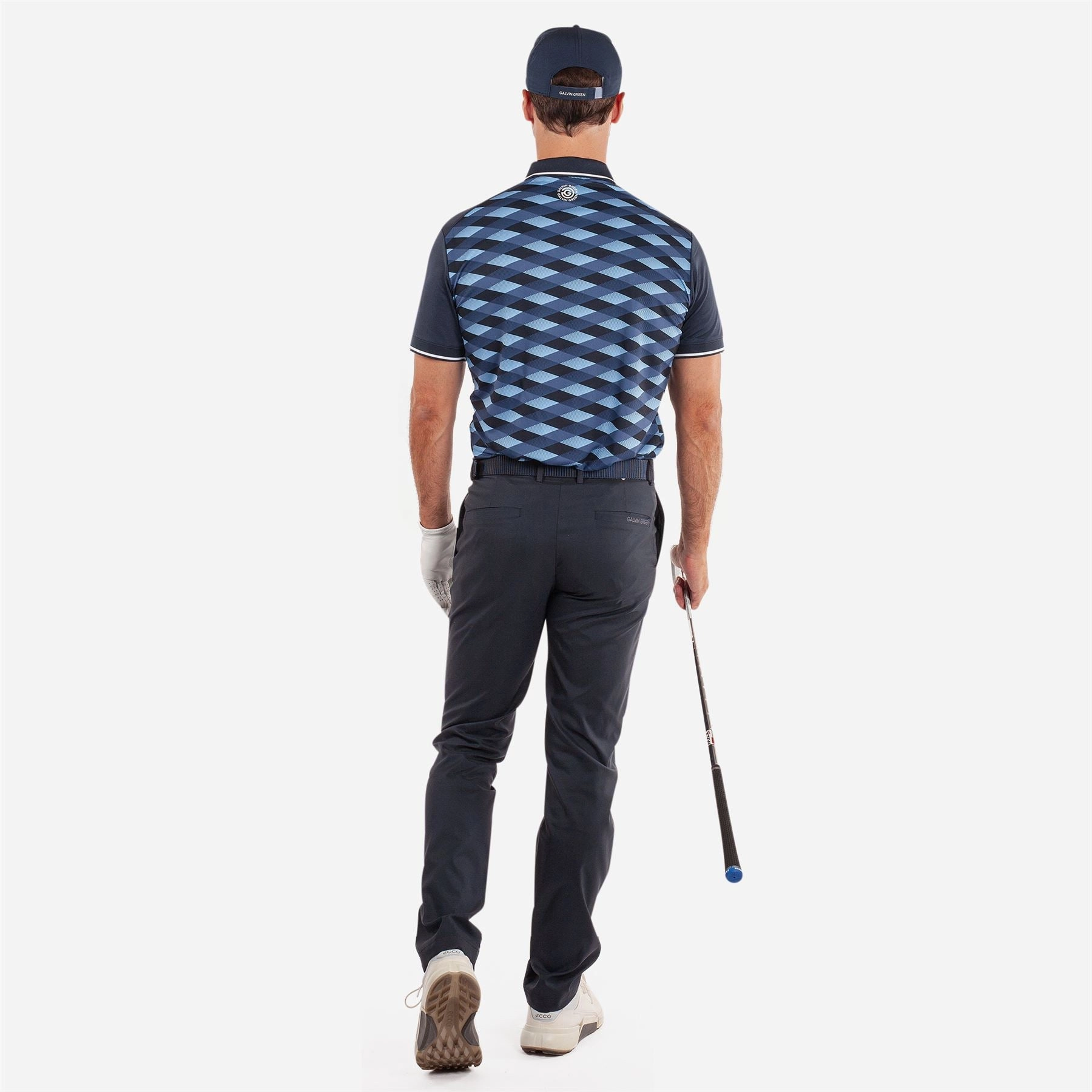Marlon VENTIL8  Polo Navy/Moonlight Blue Galvin Green Men's Apparel