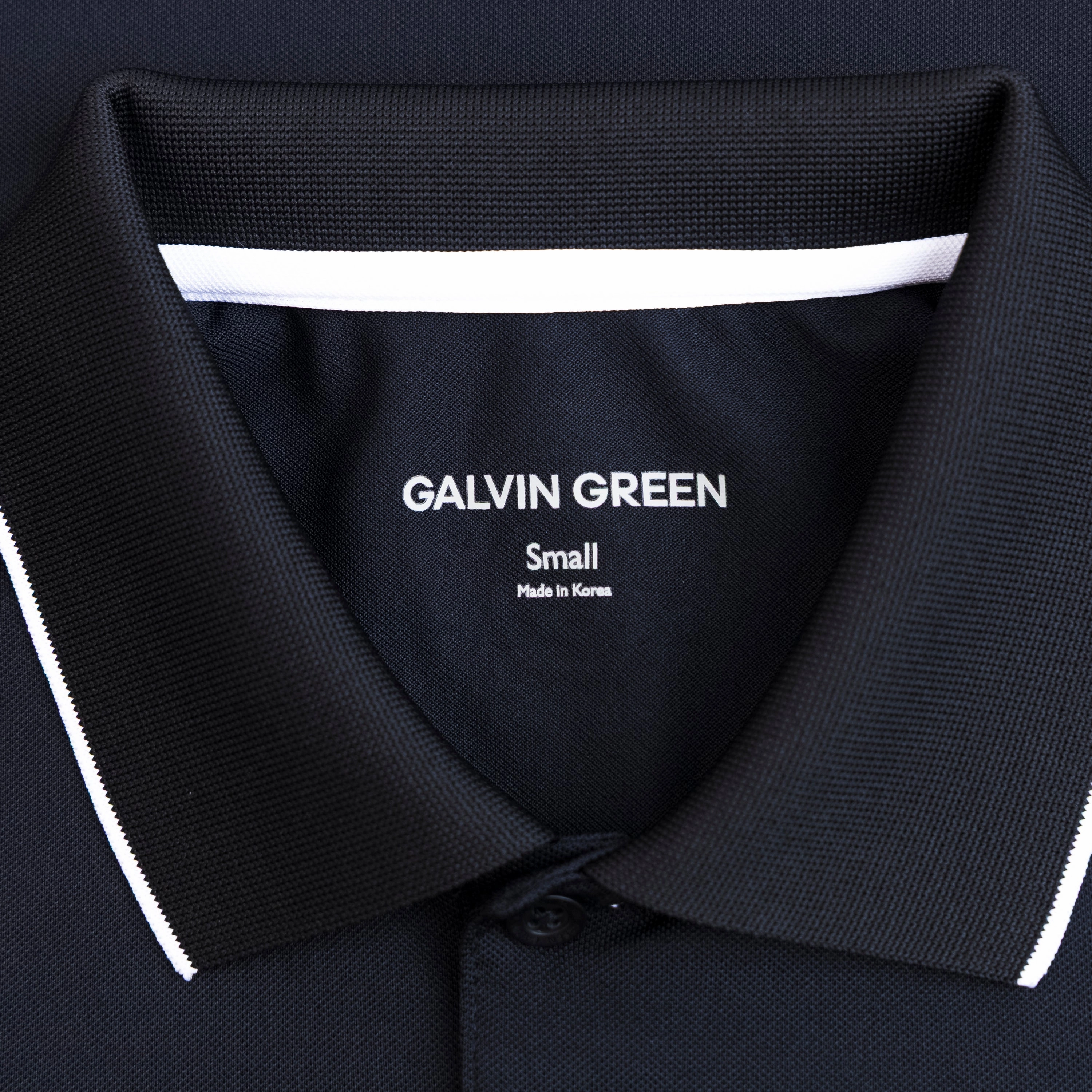 Marty VENTIL8  Polo Black Galvin Green Men's Apparel