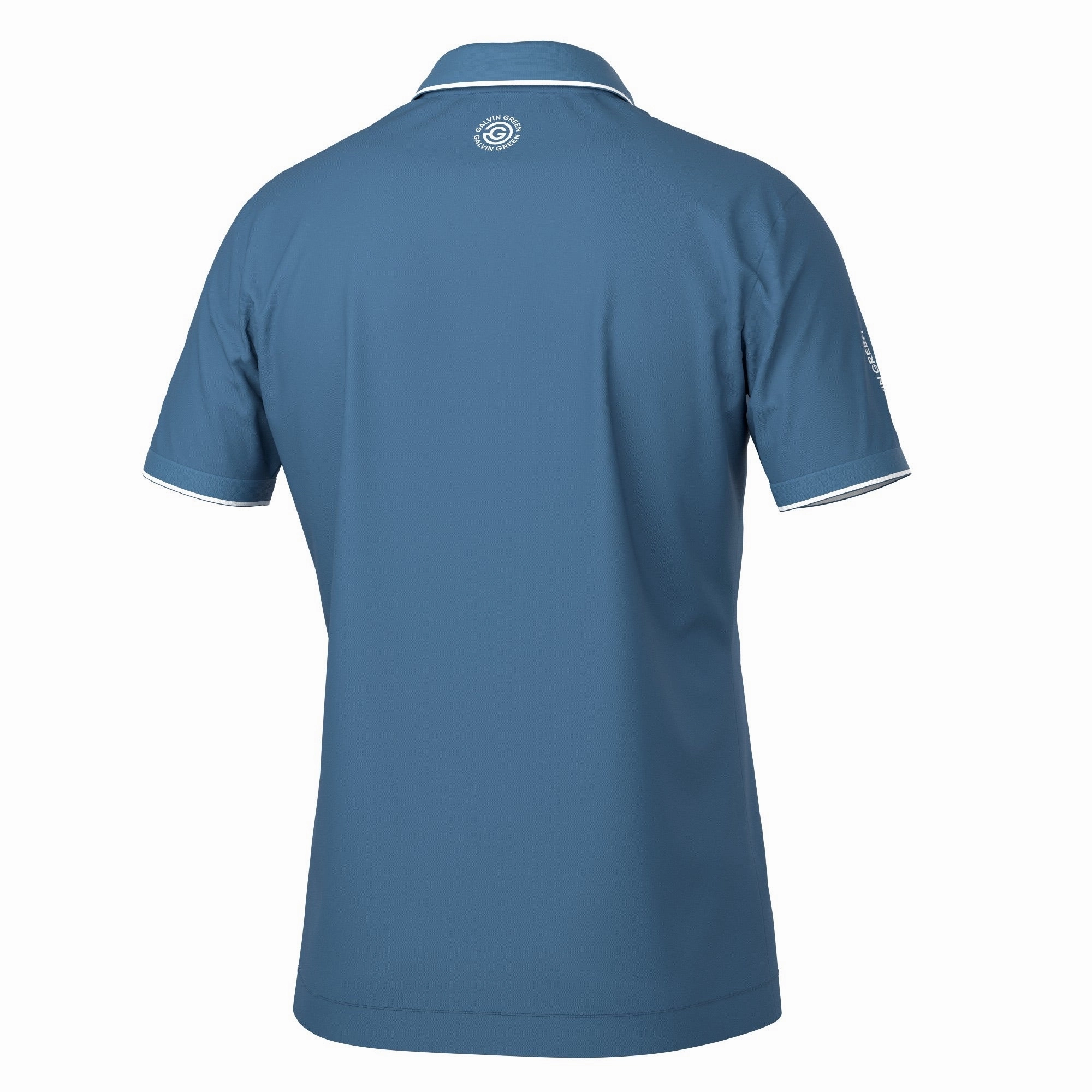 Marty VENTIL8  Polo Moonlight Blue Galvin Green Men's Apparel