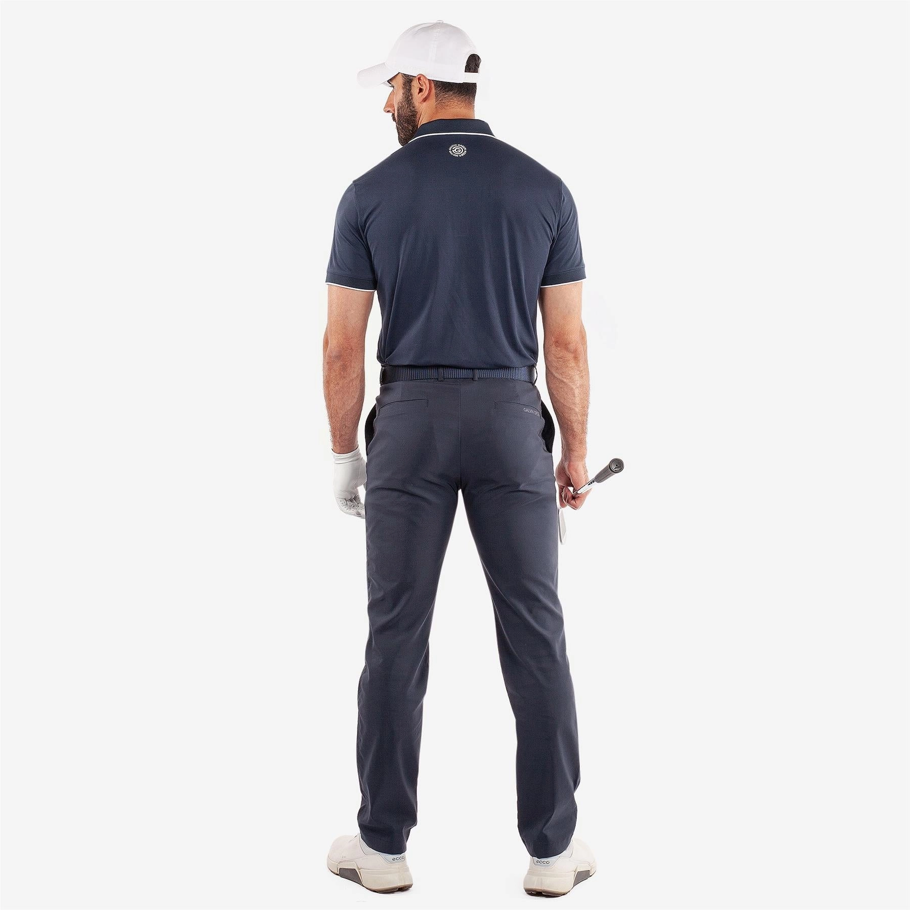 Marty VENTIL8  Polo Navy Galvin Green Men's Apparel