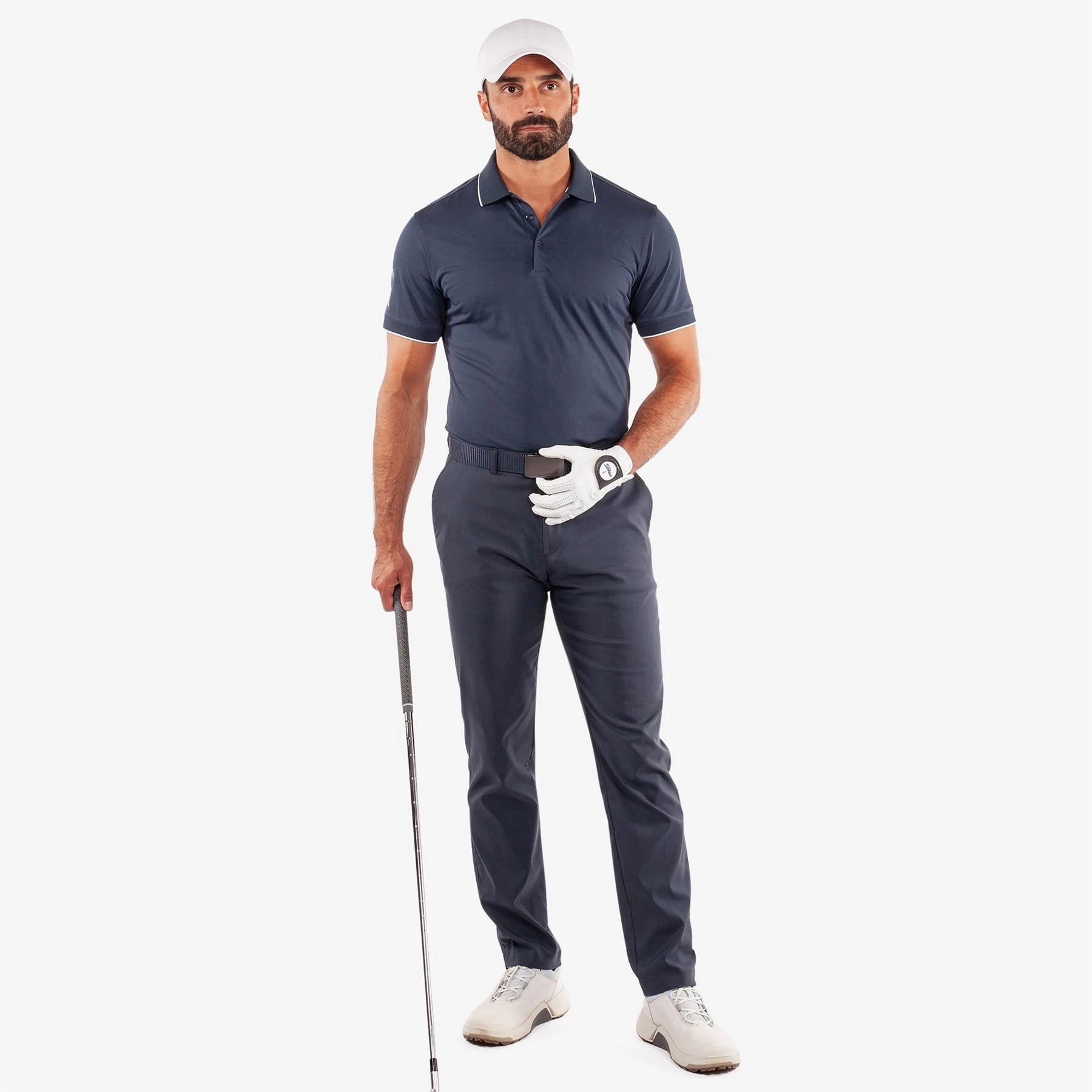 Marty VENTIL8  Polo Navy Galvin Green Men's Apparel