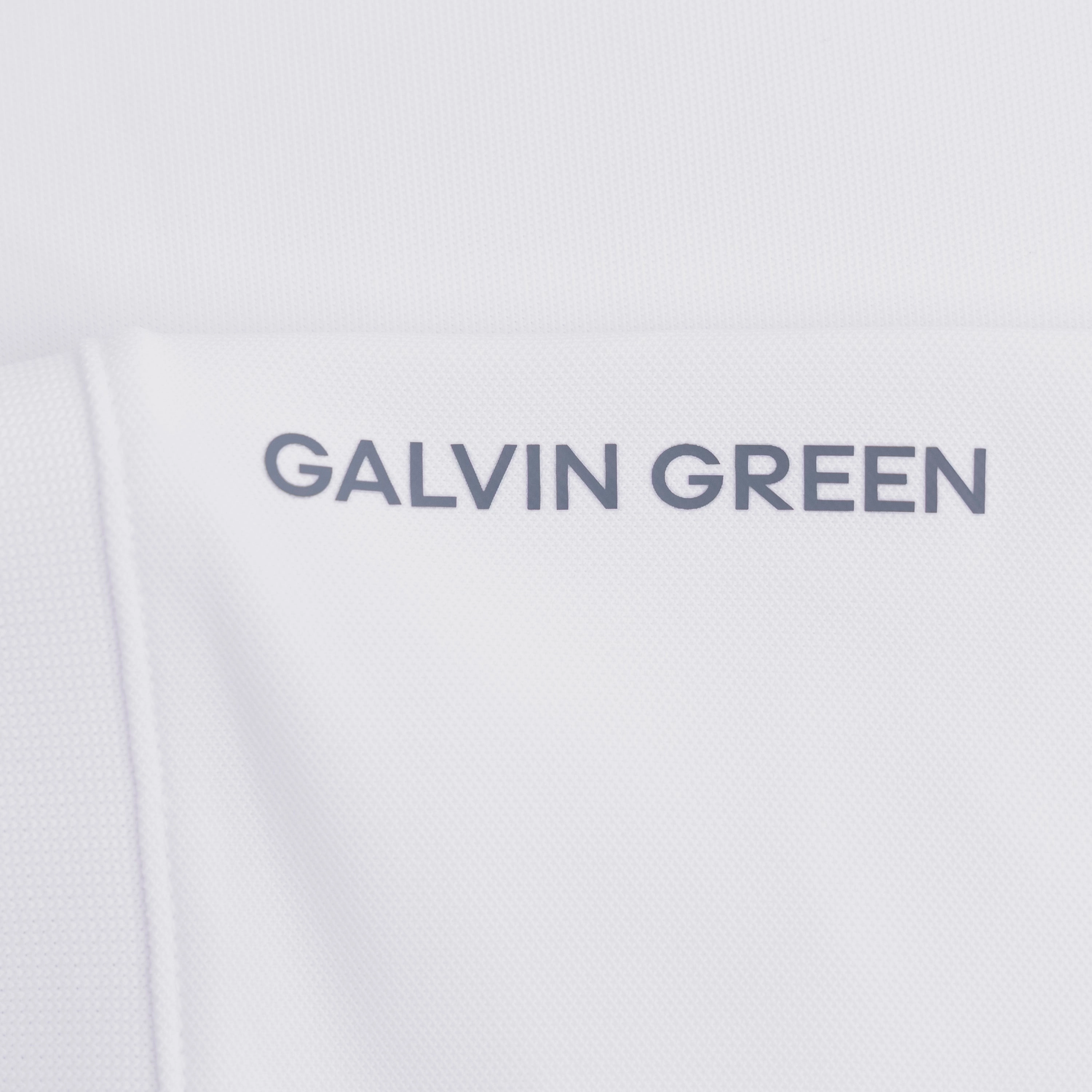 Marty VENTIL8  Polo White Galvin Green Men's Apparel
