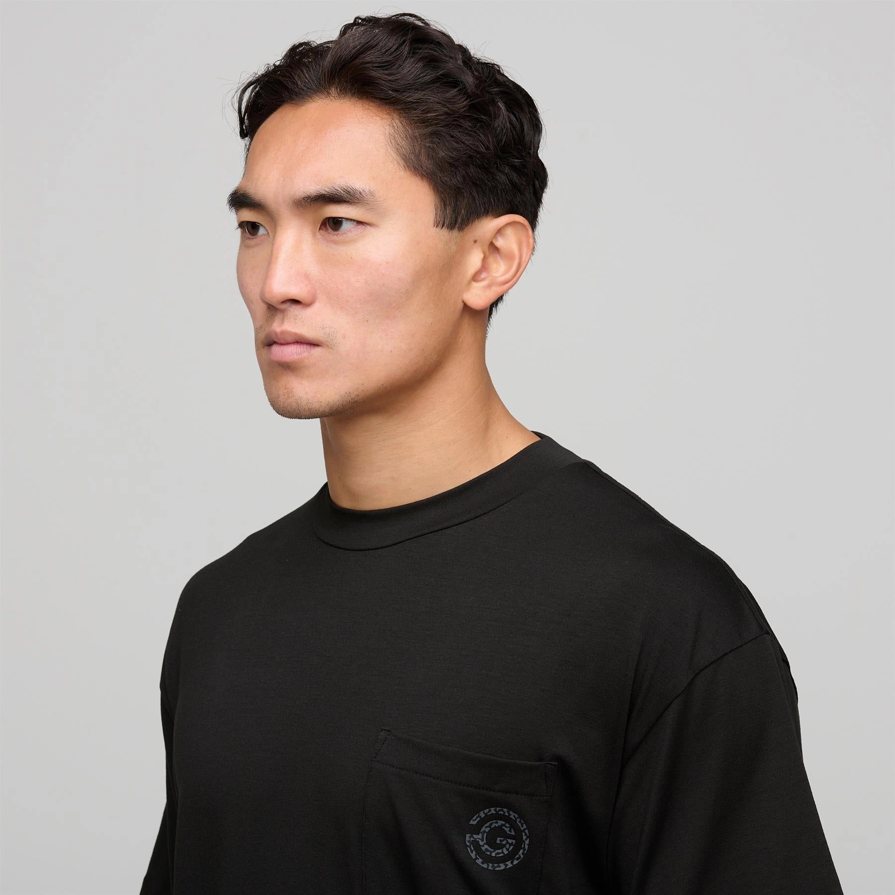 Mason CONCEPT Oversized T-Shirt Black Galvin Green Men's Apparel