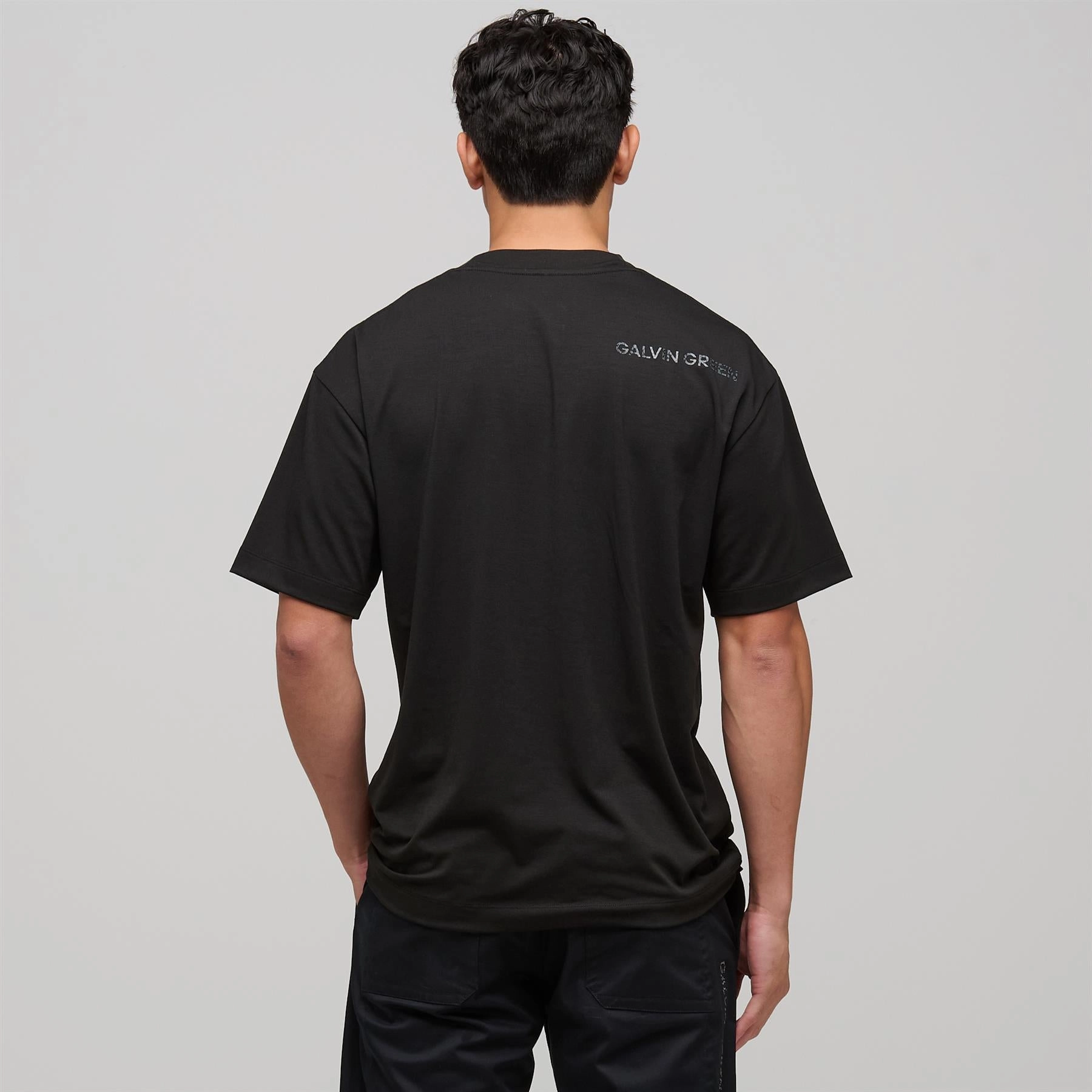 Mason CONCEPT Oversized T-Shirt Black Galvin Green Men's Apparel