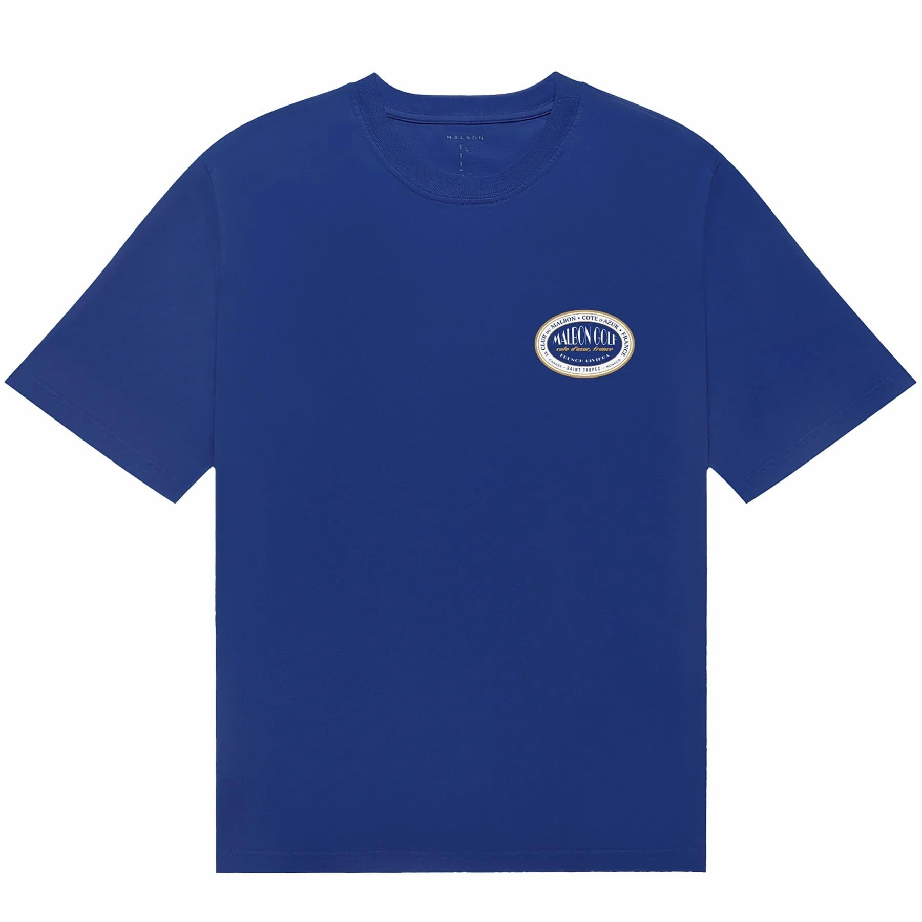 Matisse T-Shirt Blue Malbon Men's Golf Lifestyle Wear