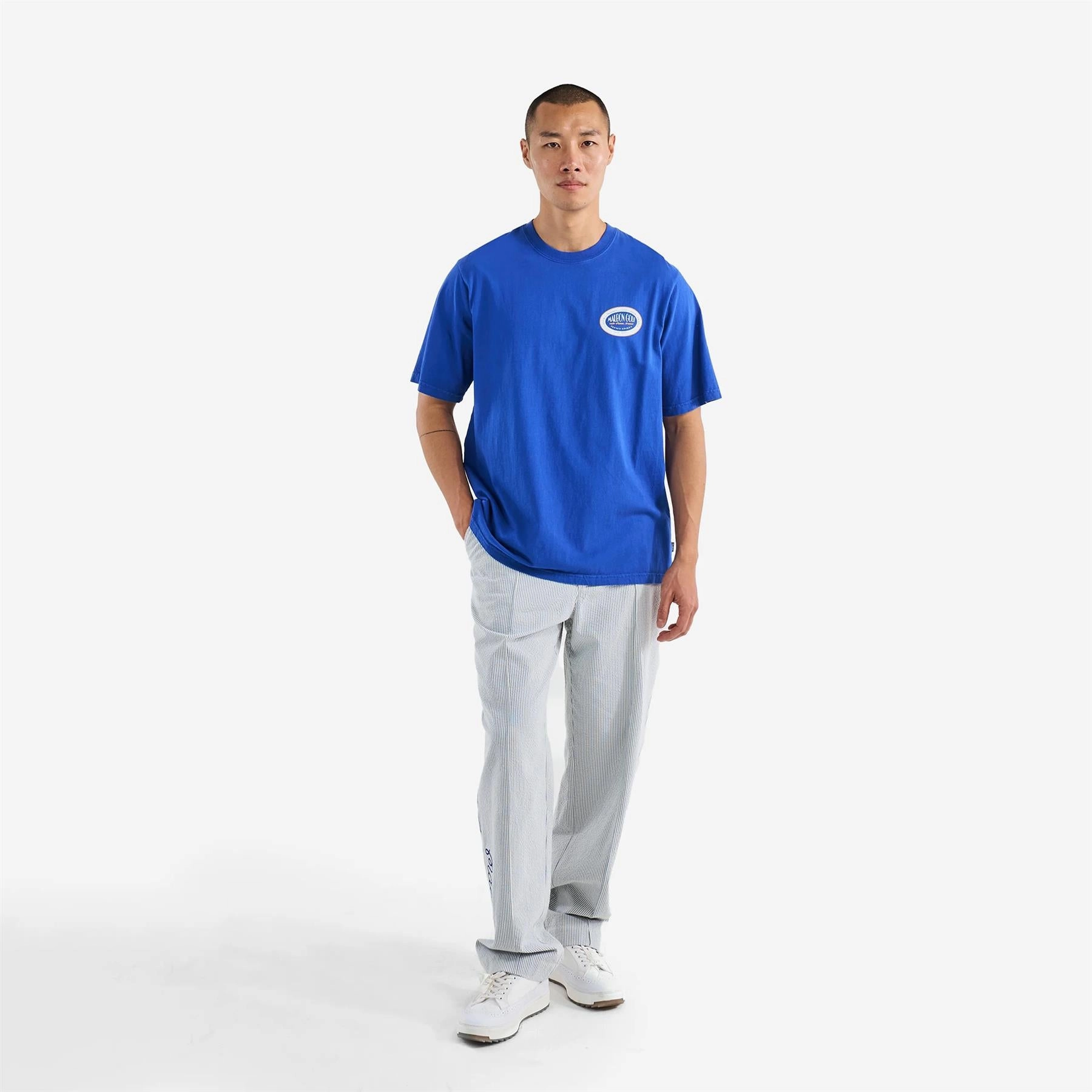 Matisse T-Shirt Blue Malbon Men's Golf Lifestyle Wear