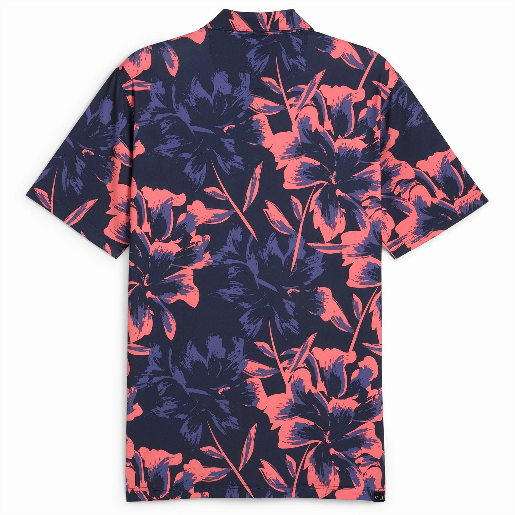 MATTR Broken Flower Polo Deep Navy/Peach Frost Puma Men's Sportswear