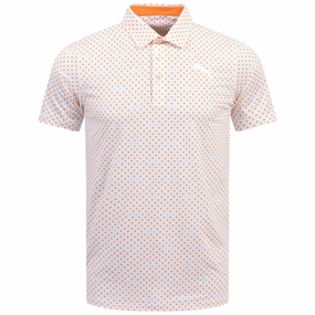 MATTR Burgh Polo Rickie Orange Puma men's athletic clothing