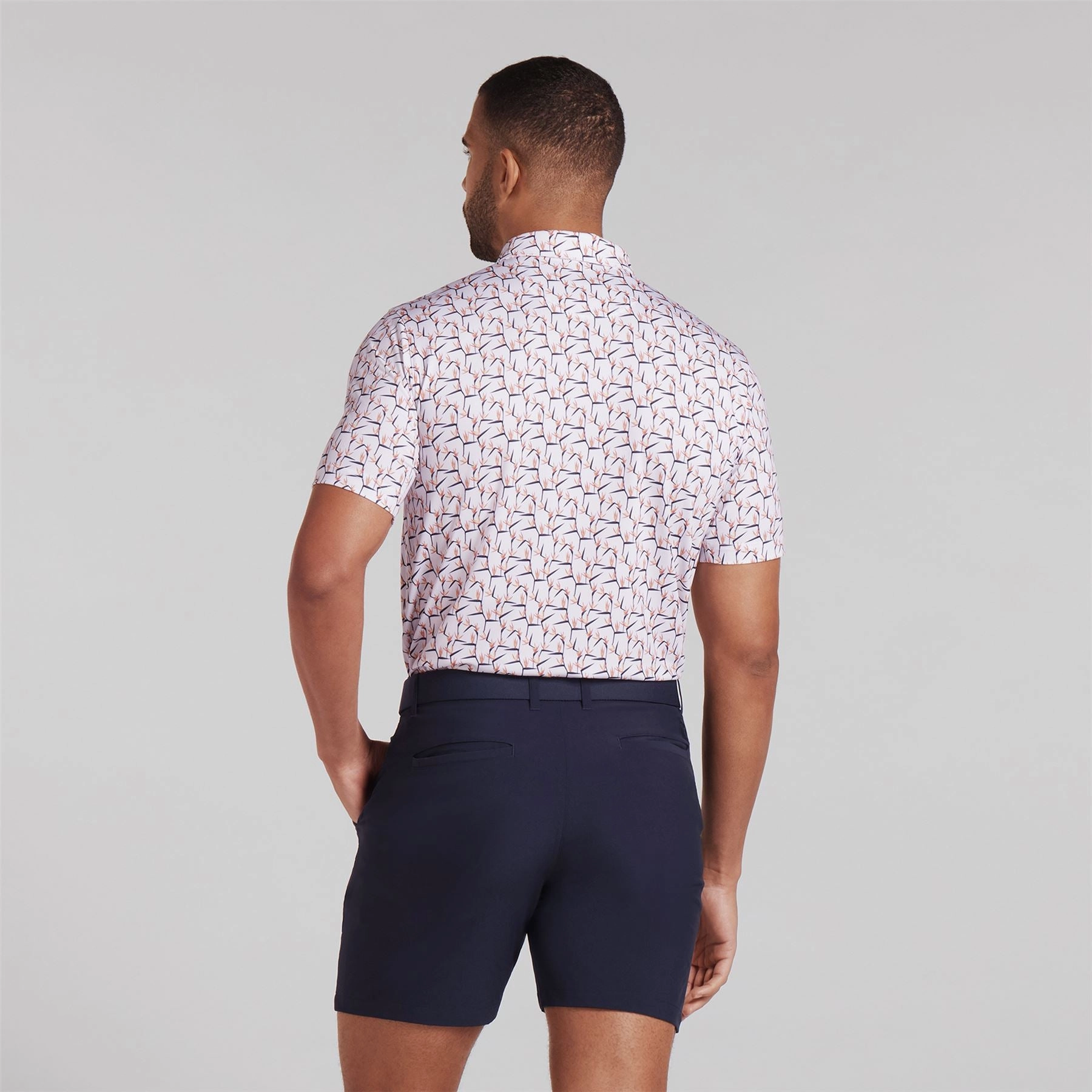 MATTR Paradise Polo White Glow/Sunny Yellow Puma Men's Sportswear