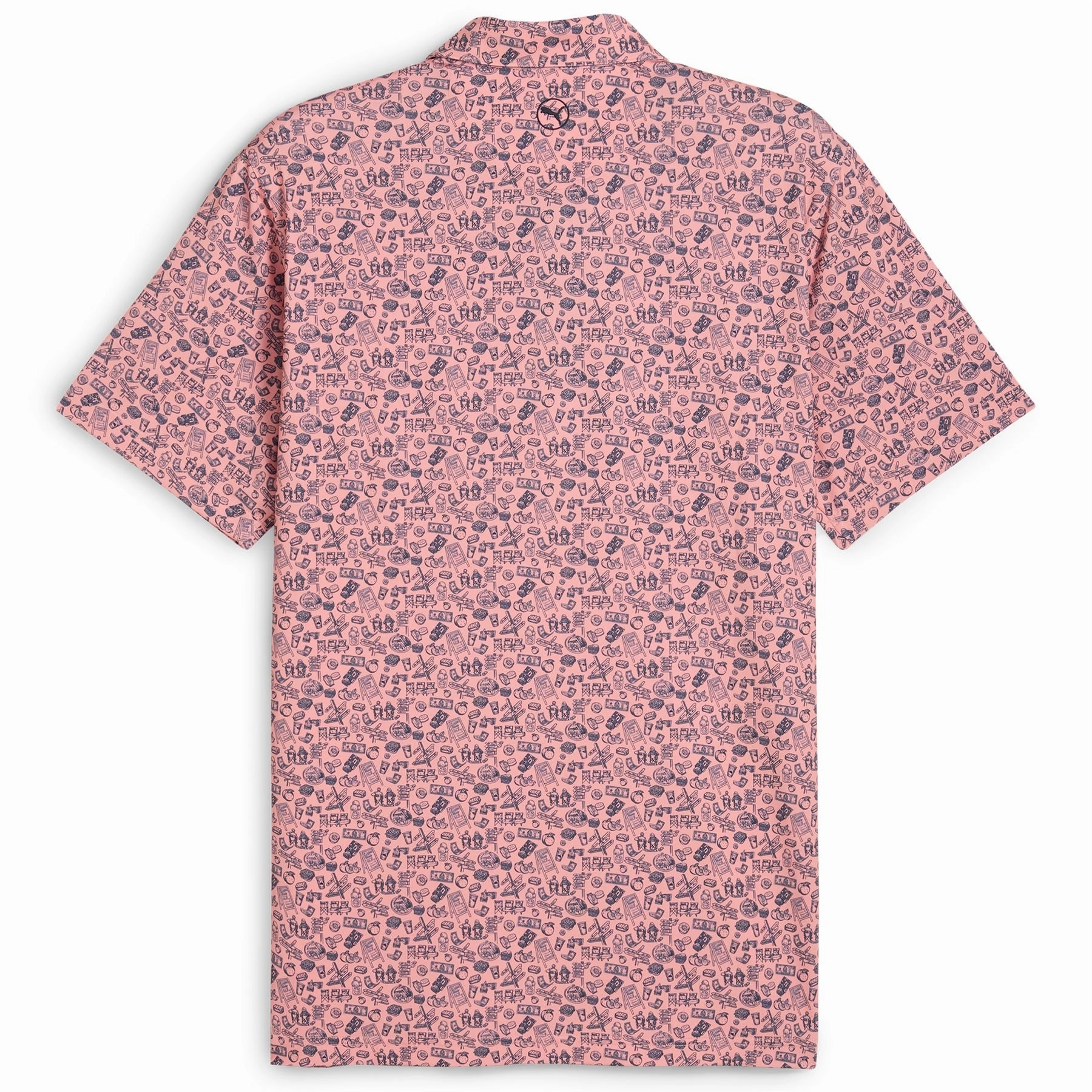 MATTR Peach Stand Polo Pink Fruit Puma Men's Sportswear