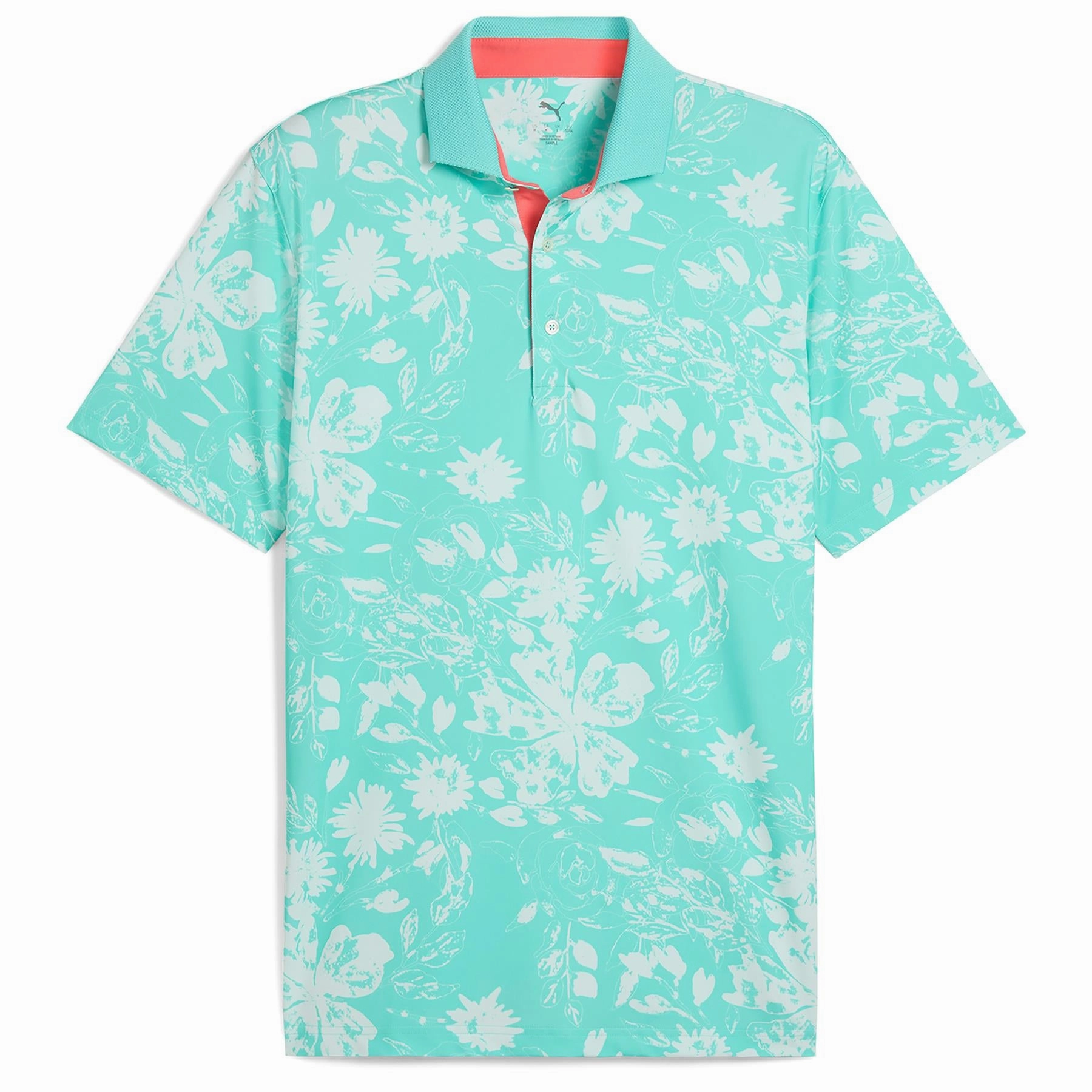 MATTR Rose Polo Aquatic/Peaceful Blue Puma Men's Sportswear