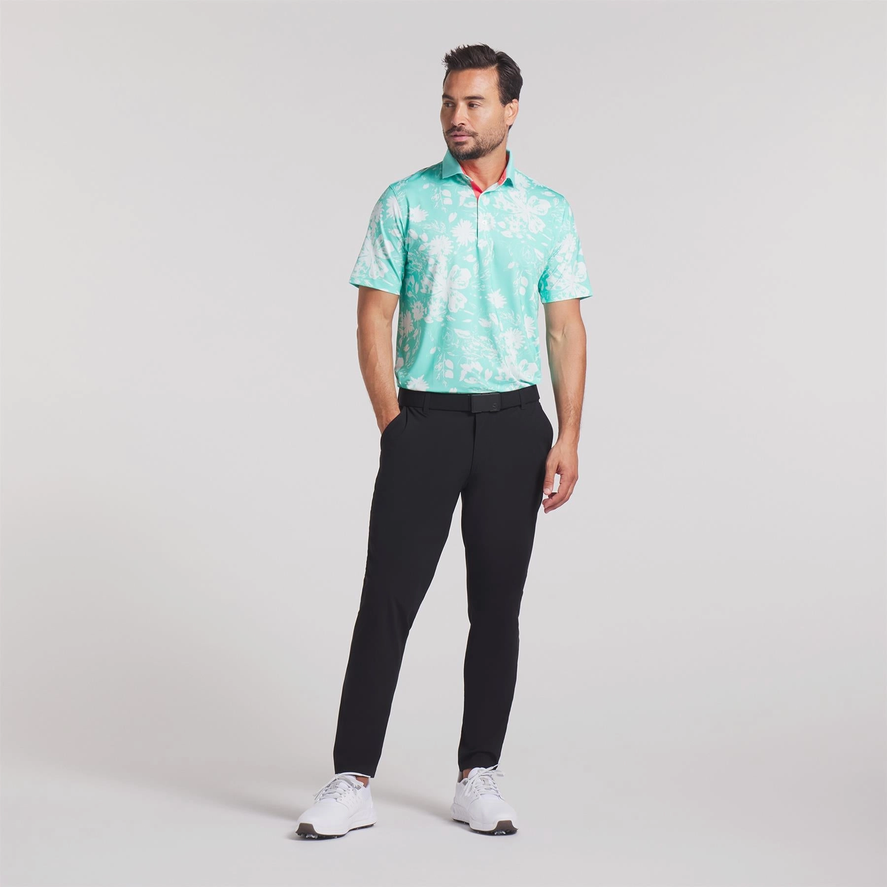 MATTR Rose Polo Aquatic/Peaceful Blue Puma Men's Sportswear