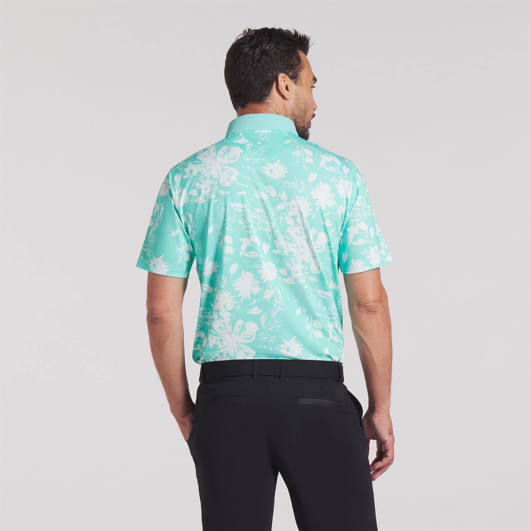 MATTR Rose Polo Aquatic/Peaceful Blue Puma Men's Sportswear