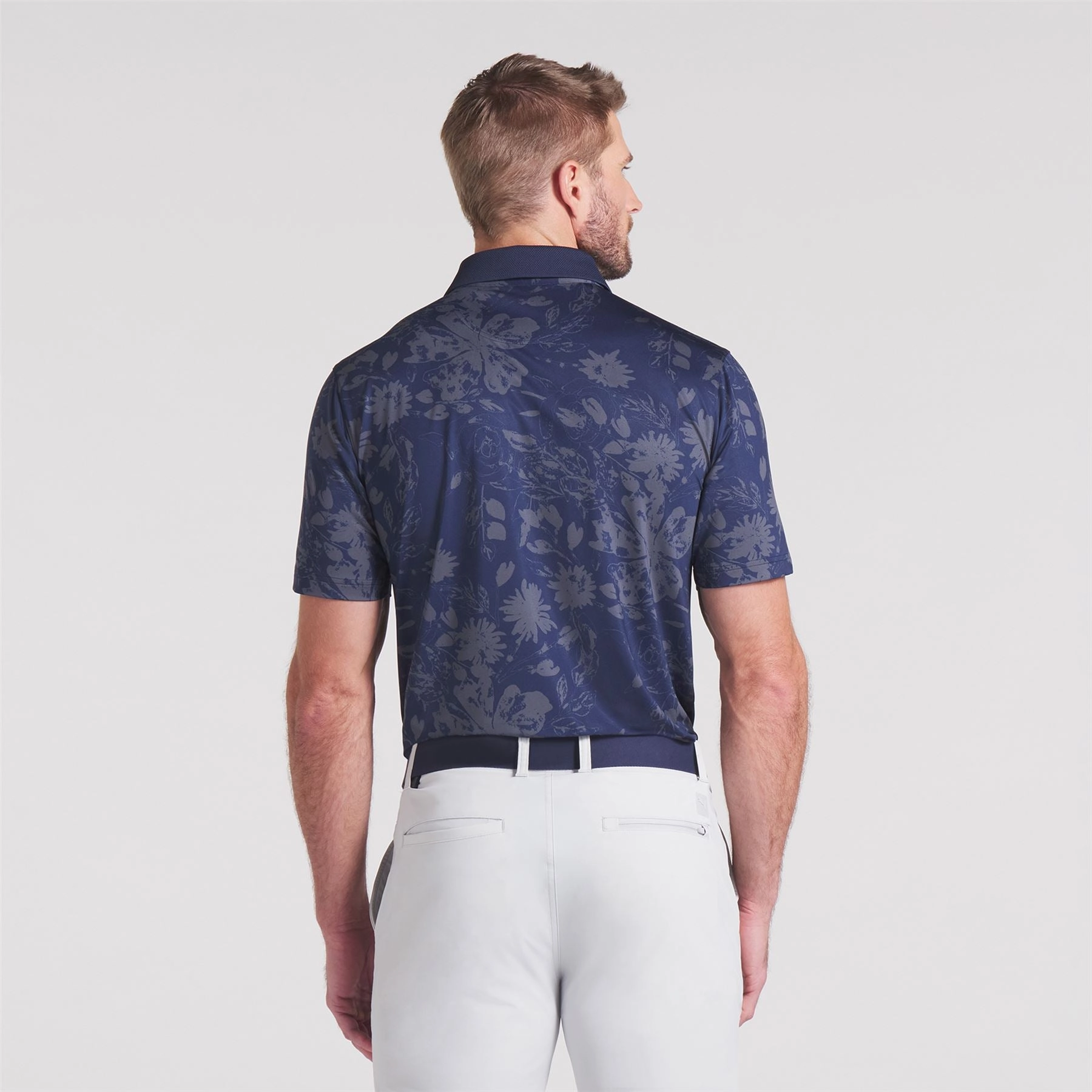MATTR Rose Polo Deep Navy/Strong Grey Puma Men's Sportswear