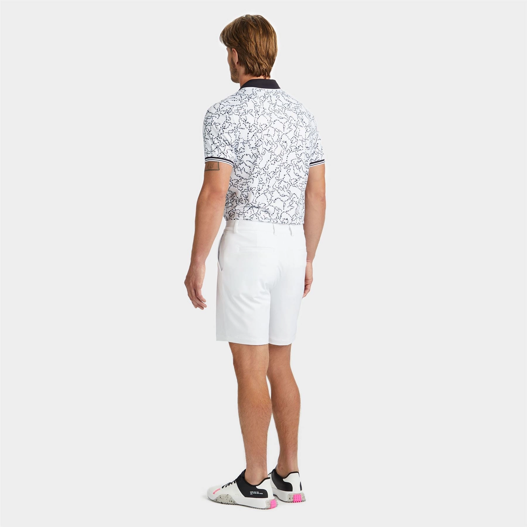 Maverick Four-Way Stretch Lined Shorts Snow G/Fore Men's Fashion