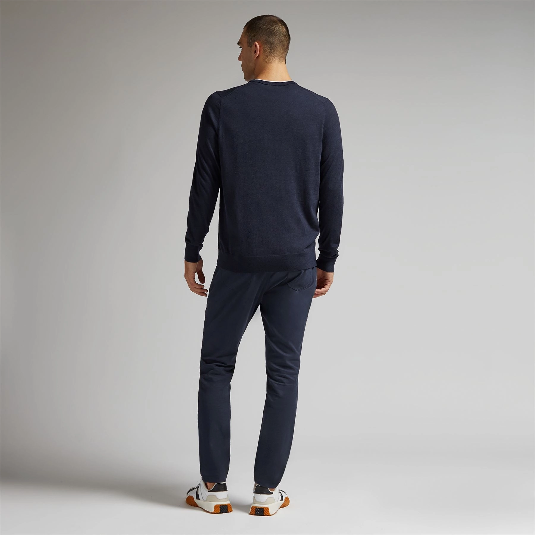 Merino Wool V-Neck Jumper Twilight G/Fore Men's Fashion