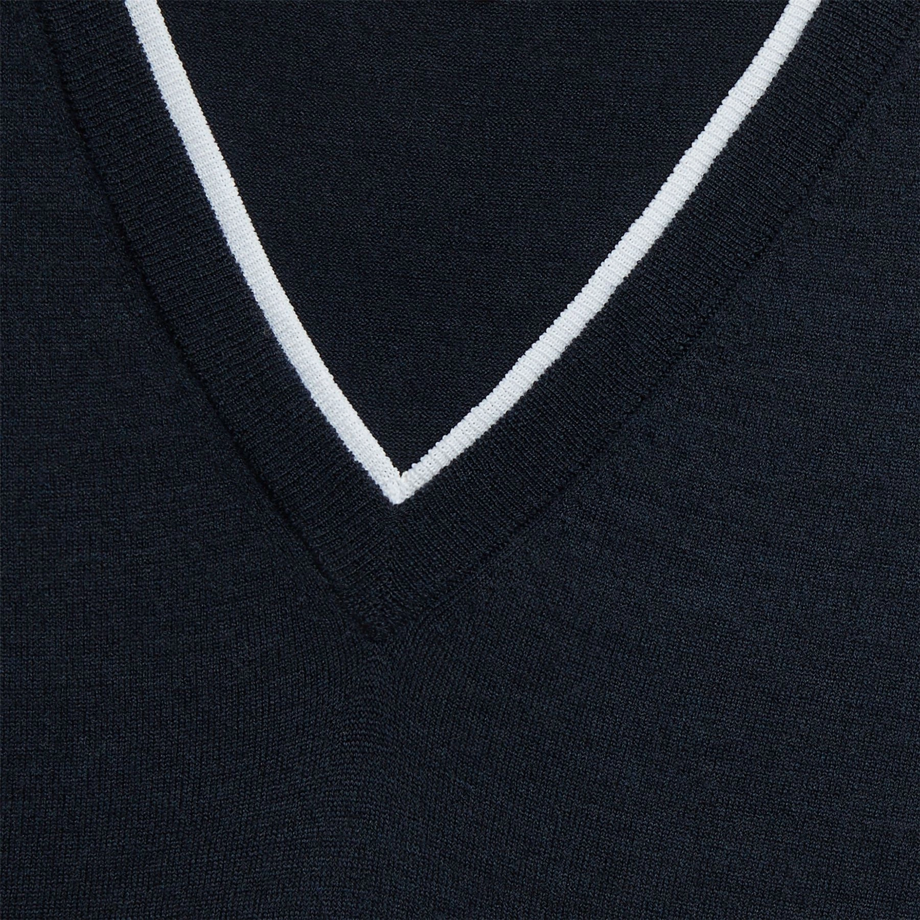 Merino Wool V-Neck Jumper Twilight G/Fore Men's Fashion