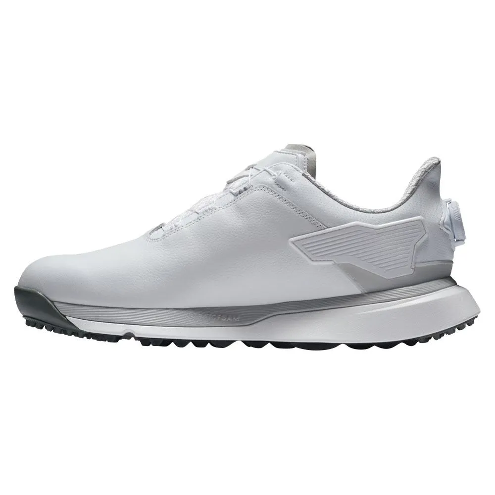 FootJoy ProSLX BOA Spikeless Golf Shoes Previous Season Style White - 24 Men Grippy Sole Shoes