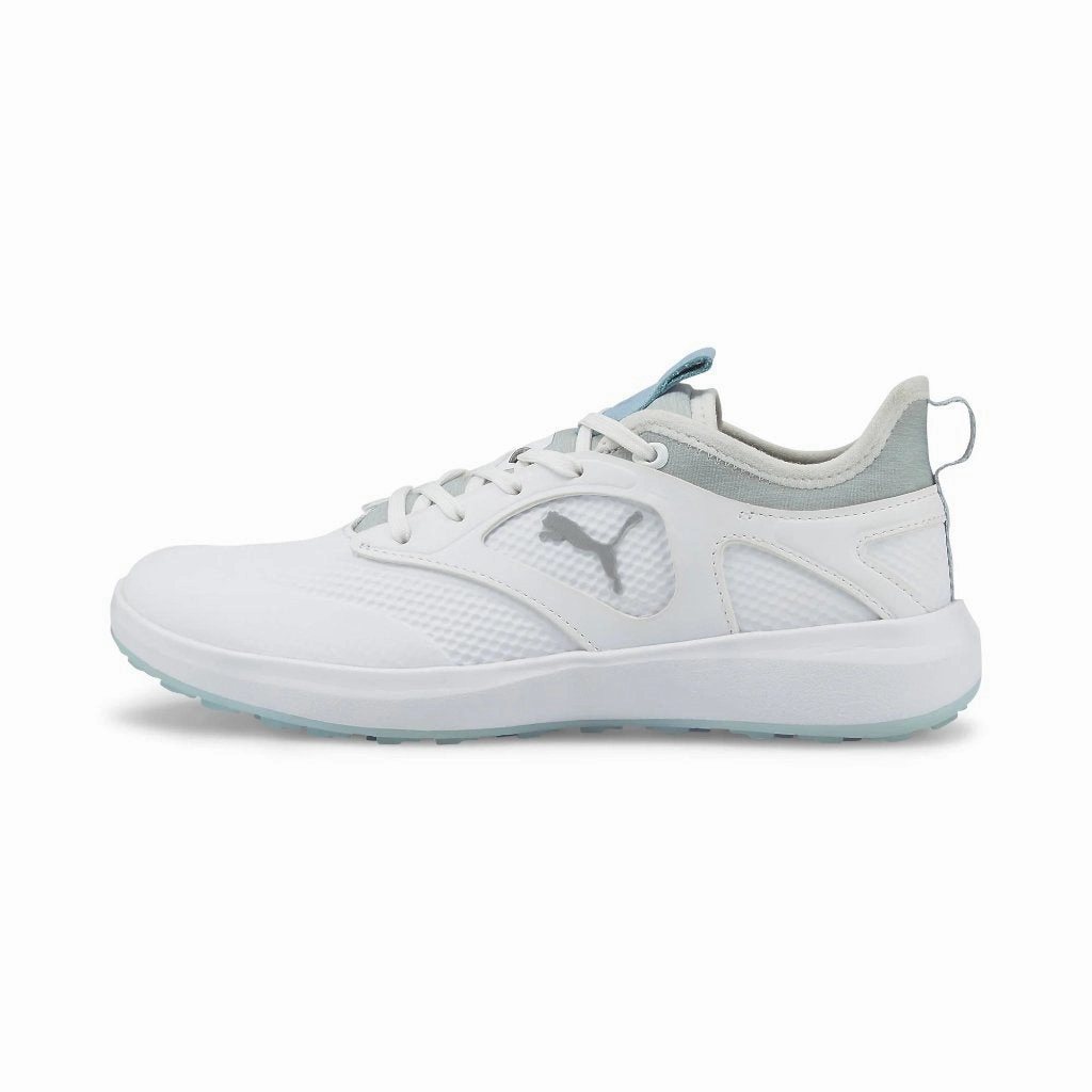 Mesh Knit Sneakers New Women's Puma White Ignite Malibu Golf Shoes Size 7.5 Casual Foam Sneakers Flexible Sneakers, Techwear Sneakers, Footbed Sandals