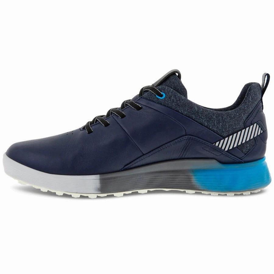 Flexible Walking Shoes Ecco S-Three Mens Golf Shoes 102904 Clean Product Photo Shoes