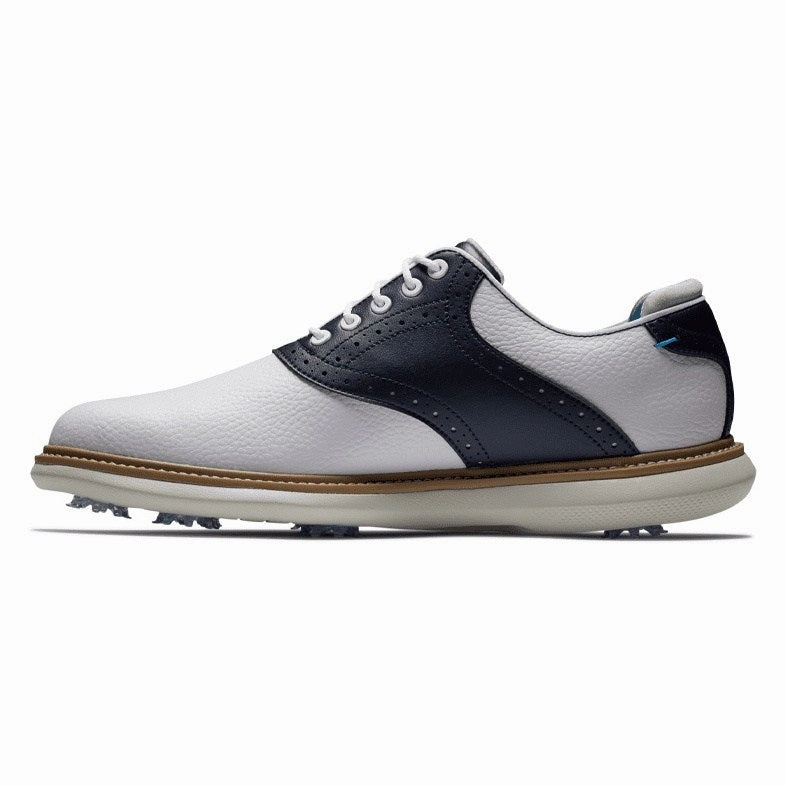 FootJoy Traditions Golf Shoes 57899 Futuristic Design Footwear, Hybrid Lifestyle Sneakers, Smooth Finish Shoes