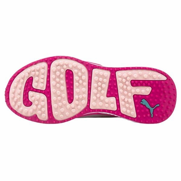 Puma Ladies GS-Fast Golf Shoes 376584 Gel Cushioned Sneakers, Knit Upper Shoes, All-Season Sneakers