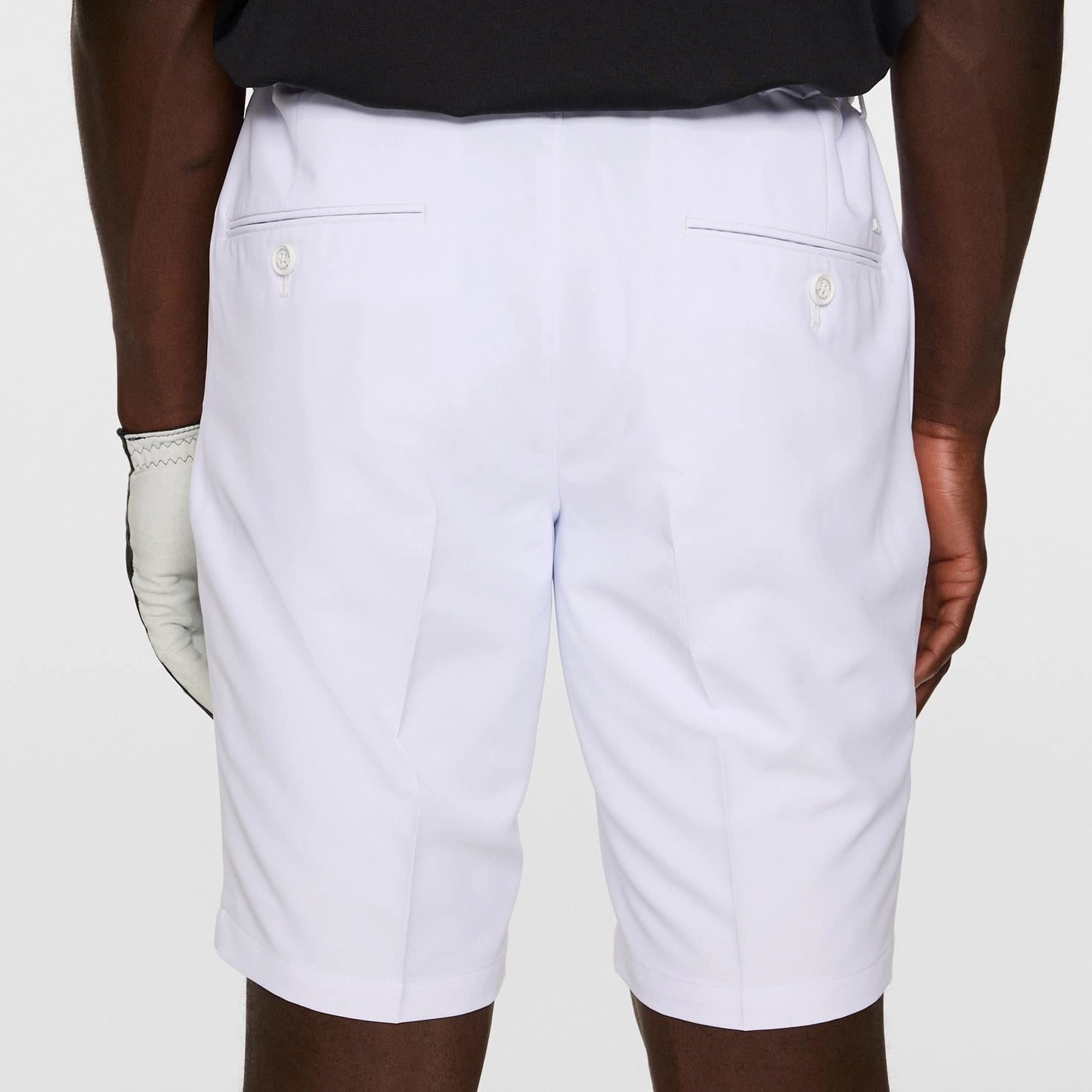 Mitch Shorts White J.Lindeberg Golfwear for Men
