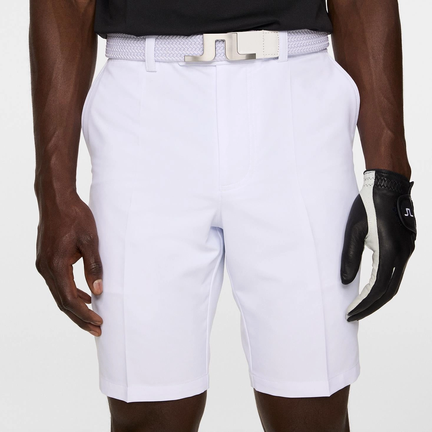 Mitch Shorts White J.Lindeberg Golfwear for Men