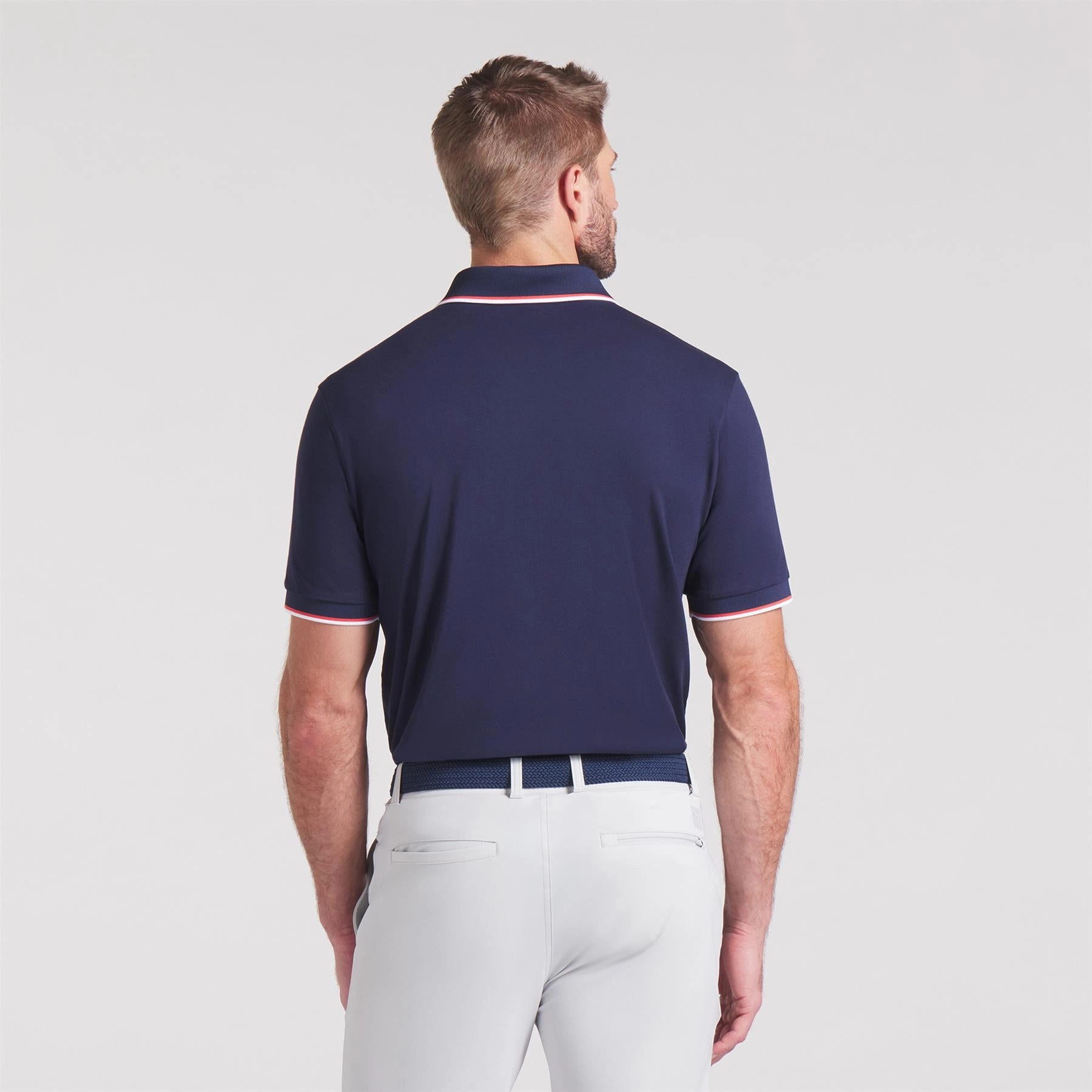 Modalon Queen City Polo Deep Navy/White Glow Puma Men's Sportswear