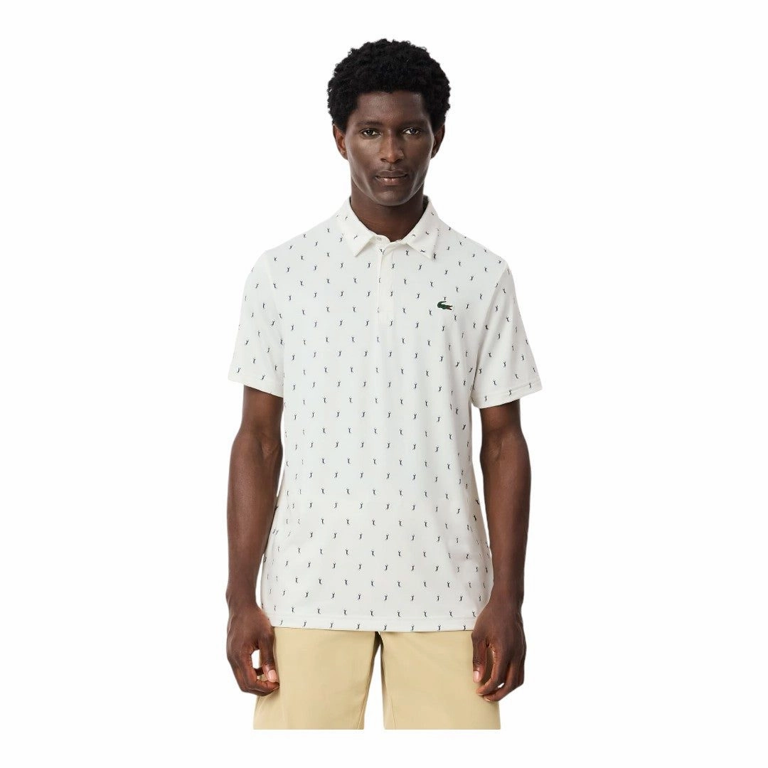 youth skort fashion Lacoste All Over Printed Golf Polo Shirt DH5175