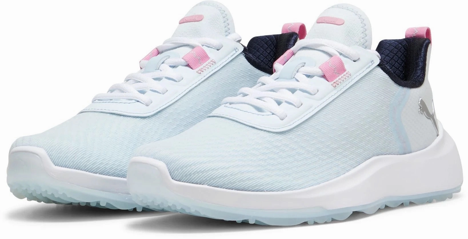 New Puma Women's Fusion Crush Sport - Icy Blue Golf Shoes MSP$100 Lifestyle Trainers
