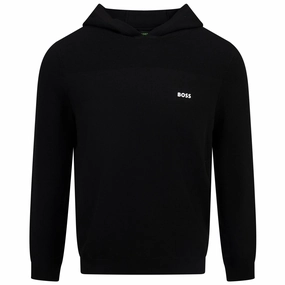 Momentum Hoodie Black Boss men's fashion and office attire