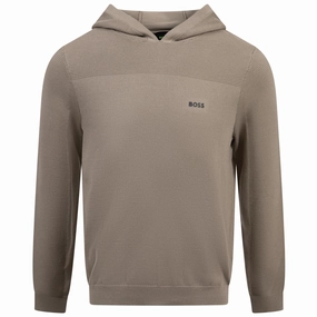 Momentum Hoodie Light Green Boss men's fashion and office attire