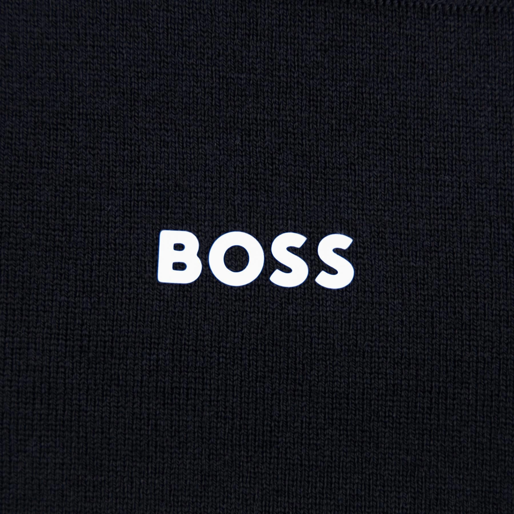Momentum Quarter Zip Mid Layer Dark Blue Boss Men's Fashion