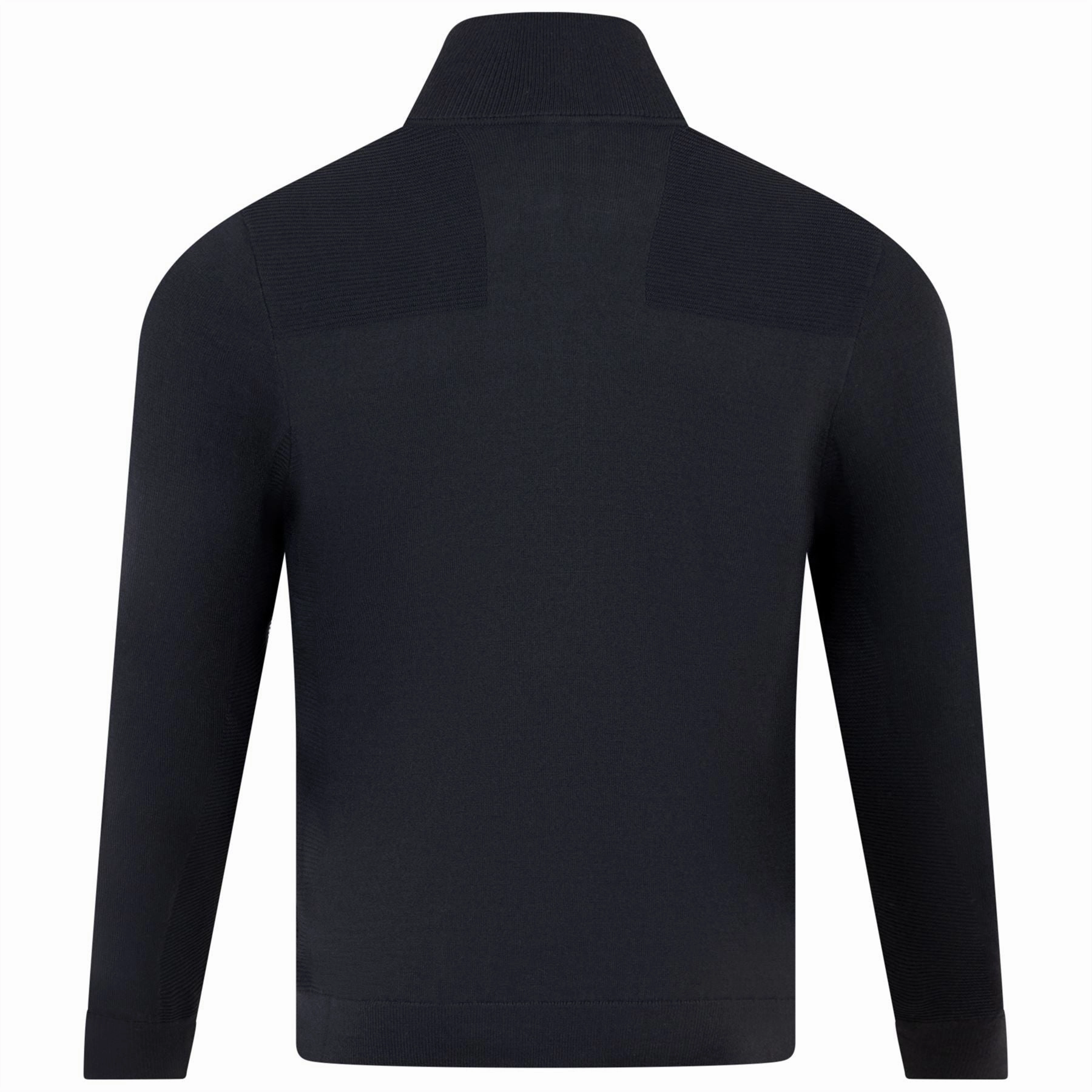 Momentum Quarter Zip Mid Layer Dark Blue Boss Men's Fashion