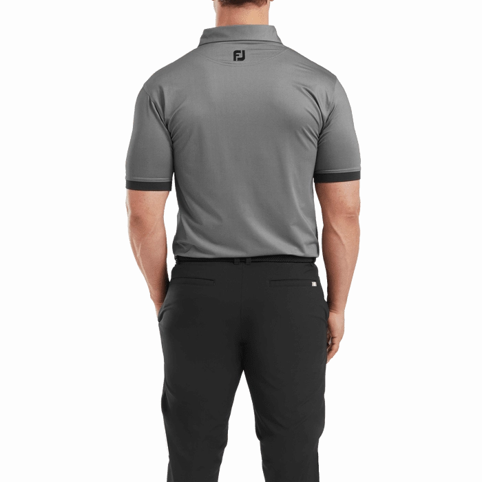 soft texture clothing, kids athletic clothing, women's pastel clothing FootJoy Banded Birdseye Golf Polo Shirt 31933