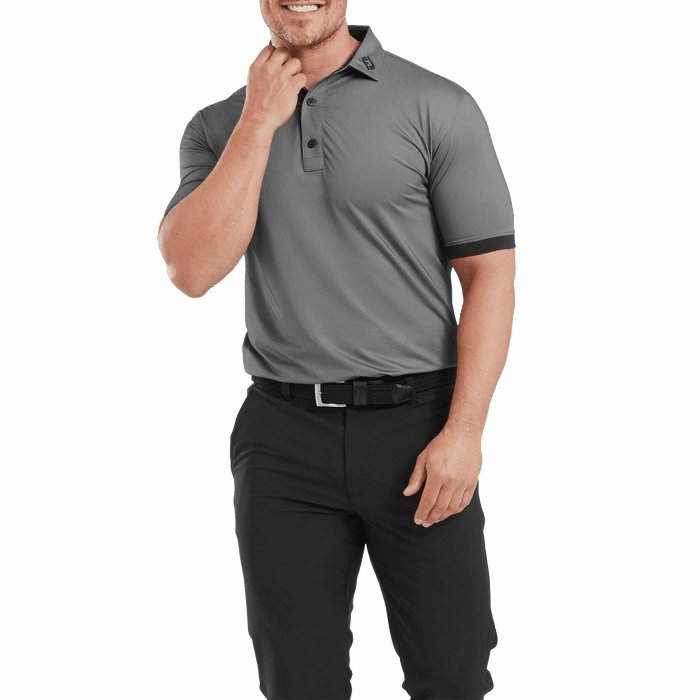 FootJoy Banded Birdseye Golf Polo Shirt 31933 men's performance wear