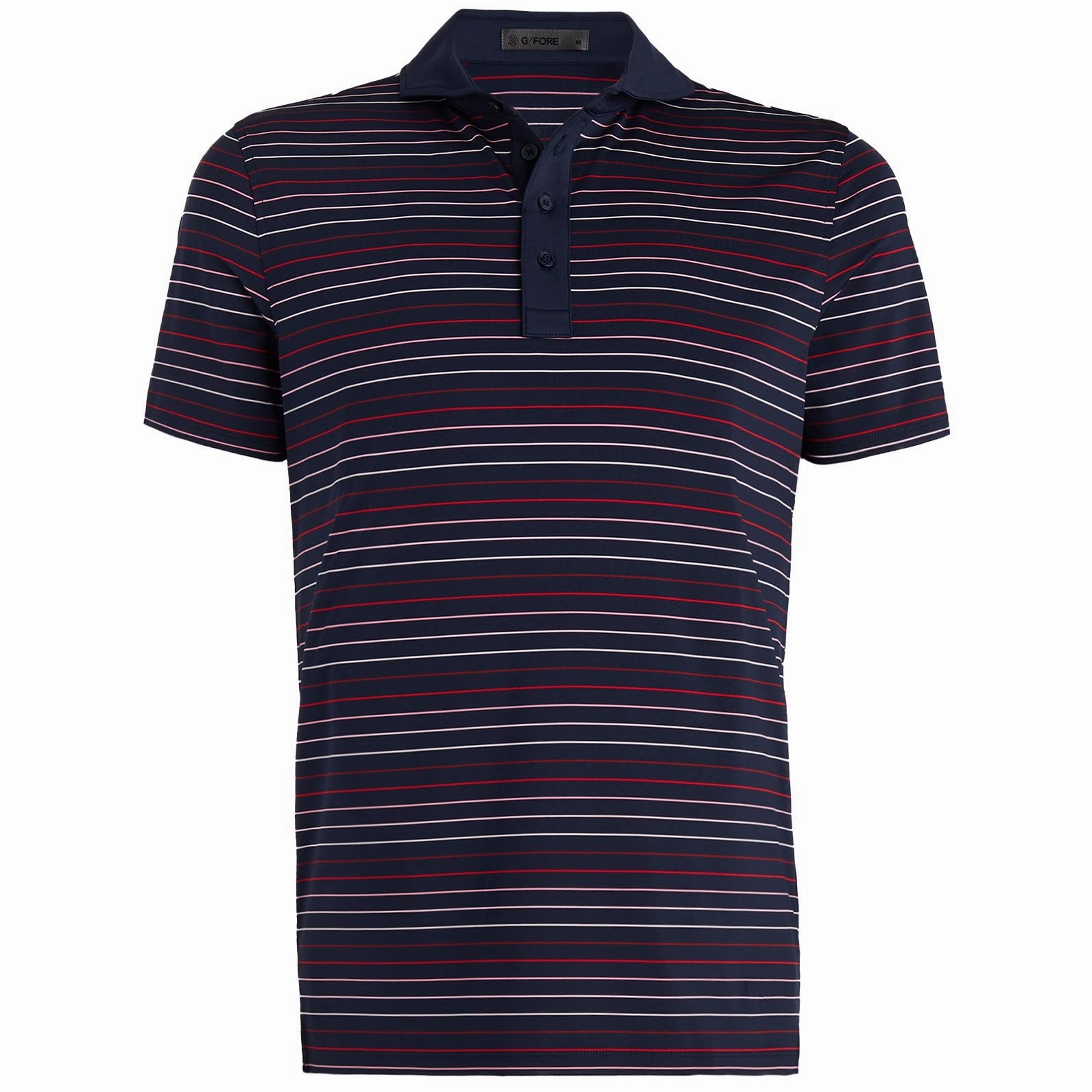 Multi Stripe Tech Jersey Polo Twilight Navy G/Fore men's golf fashion