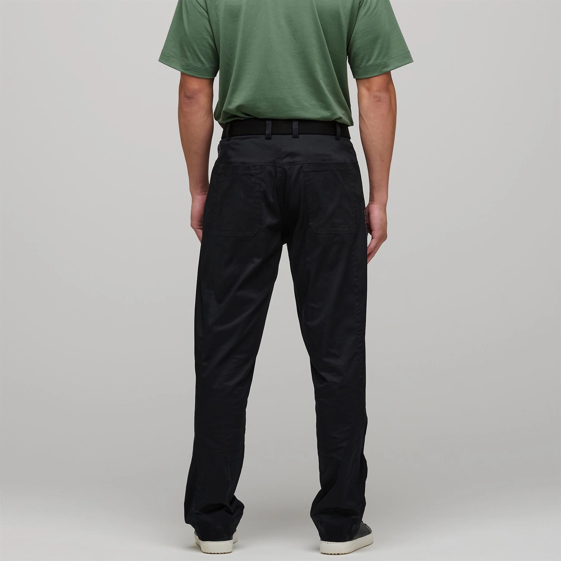 Nathan CONCEPT Golf Trousers Black Galvin Green Men's Apparel